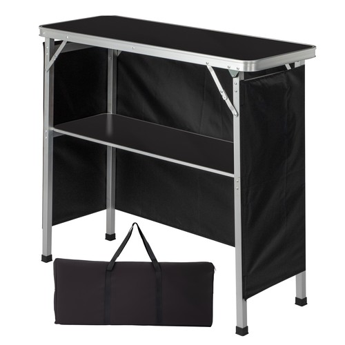 Portable folding bar table - portable,