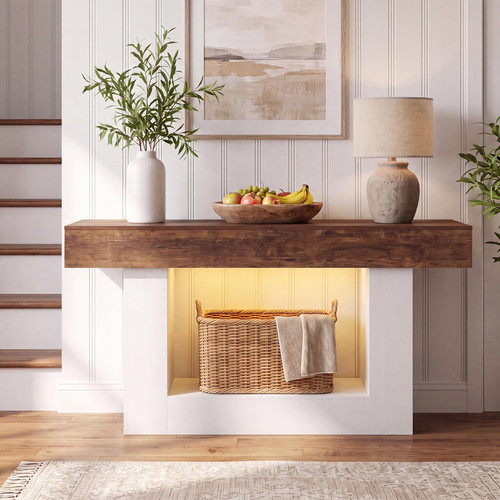 Inch brown farmhouse - brown,